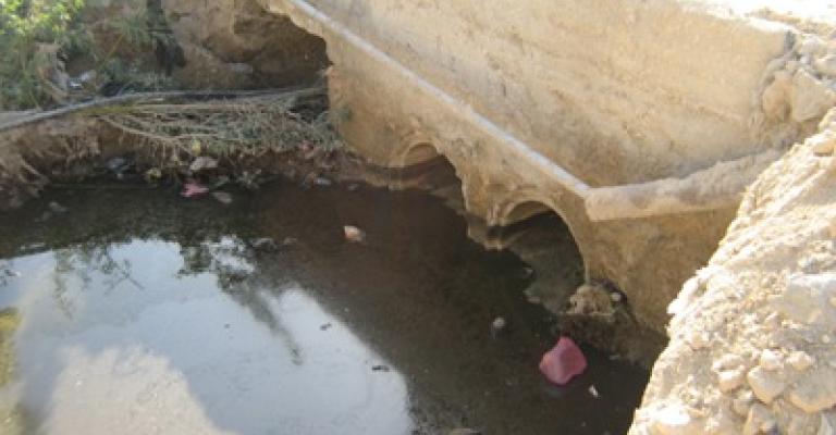 عبّارات المياه تقلق أهل الشونة كل شتاء