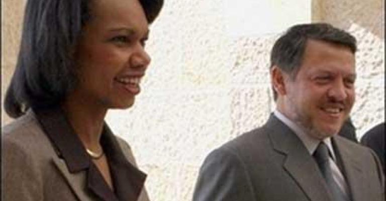 الخارجية الأميركية تنفي خبر هدايا الملك لرايس الخارجية الأميركية تنفي خبر هدايا الملك لرايس