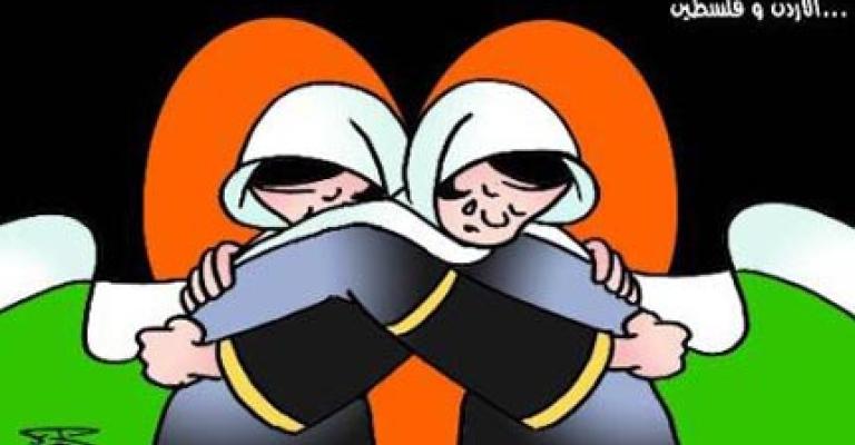 عروسان في اربد يتبرعان بقيمة حفل زفافهما لغزة