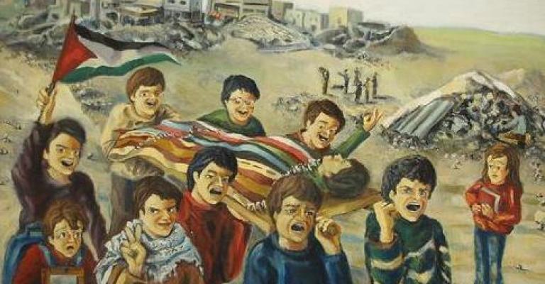 الامن المصري يصادر معرض الكاريكاتير الاردني من اجل غزة