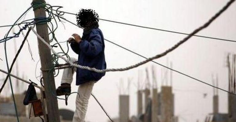 سرقة كيبل في الرابية يسبب انقطاع الكهرباء