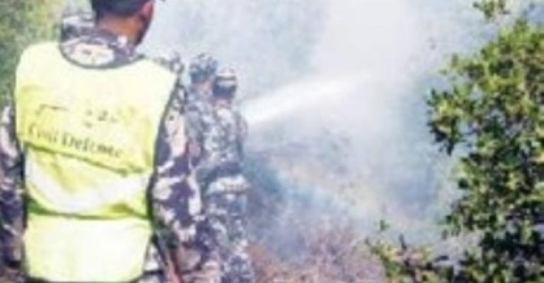 " الحرائق الاسرائيلية" تعود لتدمر المزارع شرقي النهر