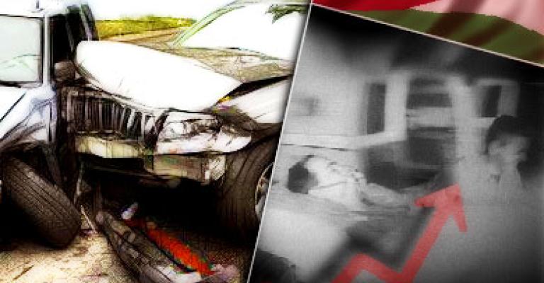 801 حادث سير خلال الأيام الثلاثة لعيد الفطر