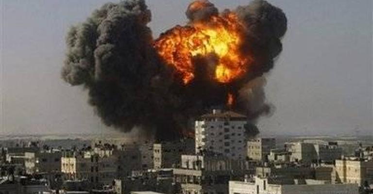 الطيران الاسرائيلي يواصل قصف غزة