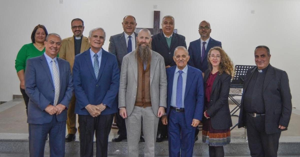 U.S. Ambassador Visits Jordanian Evangelical Churches Council to extend Christmas greetings