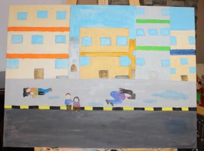 لوحات لأطفال سوريين في الأردن تجوب معارض حول العالم