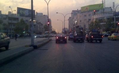 انتهاء مسيرة دوار فراس قبل الوصول للداخلية