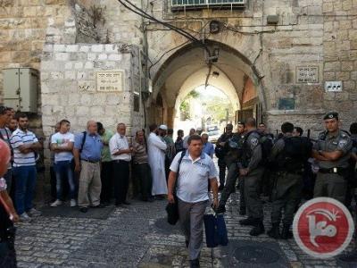 اقتحام المسجد الأقصى واعتداء على موظفي الأوقاف