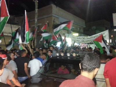 "ليلة رباط" ومسيرات تضامنية مع أهالي غزة