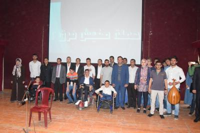 حملة تطوعية بالجامعة الهاشمية لتسهيل اندماج الطلبة ذوي الاعاقة