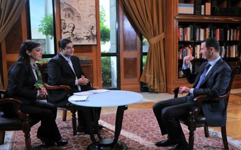 الأسد: الأردن معرض للحريق 