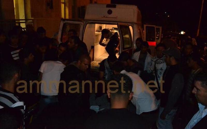 بالصور: إصابات خلال فض اعتصام أمام السفارة الإسرائيلية