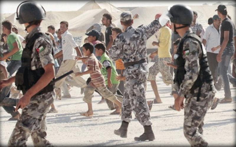 طعن أحد رجال الدرك بالزعتري