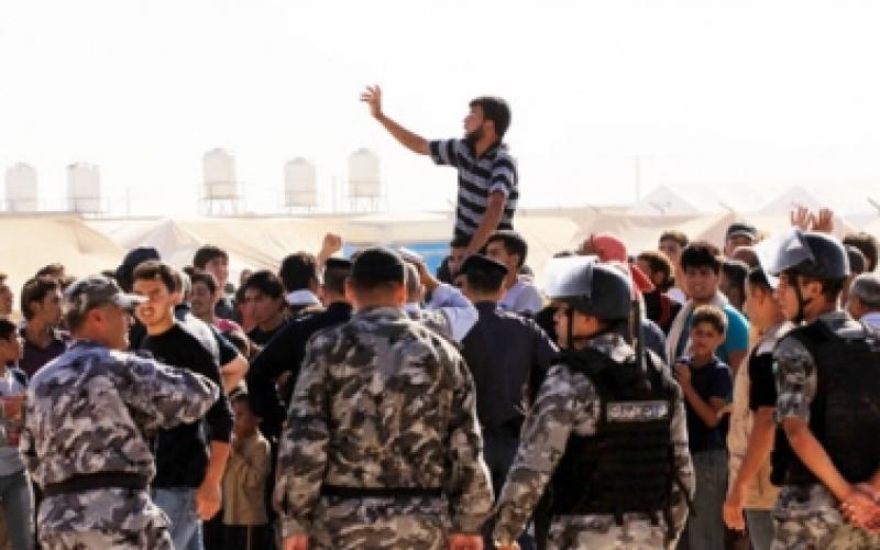 أعمال شغب في الزعتري