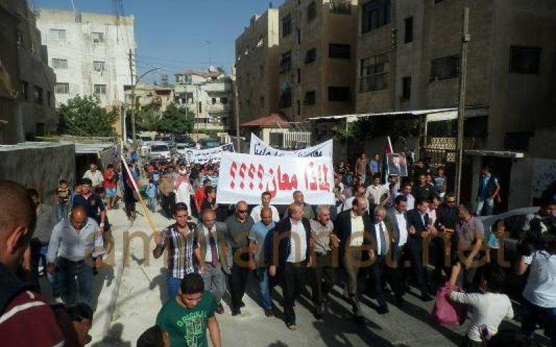 بالصور: المعانيون أمام الديوان: لماذا معان؟