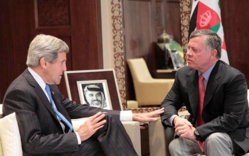 الملك لكيري: موقف الأردن ثابت تجاه الأزمة السورية