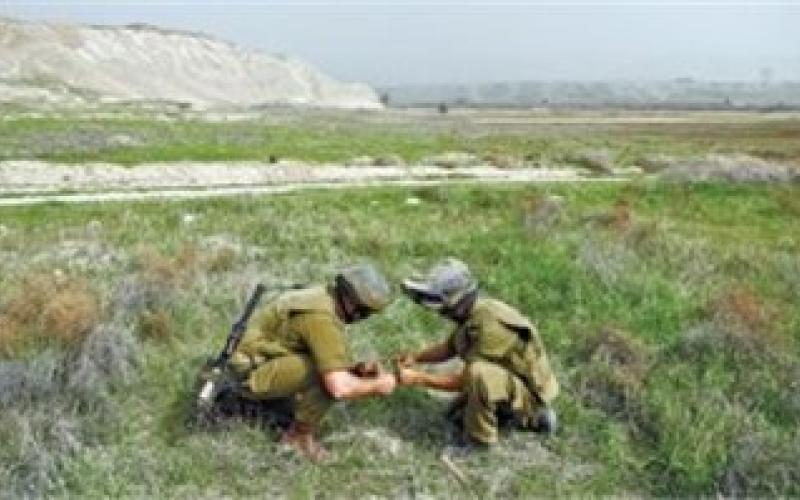 تمرين عسكري إسرائيلي في تل خالد