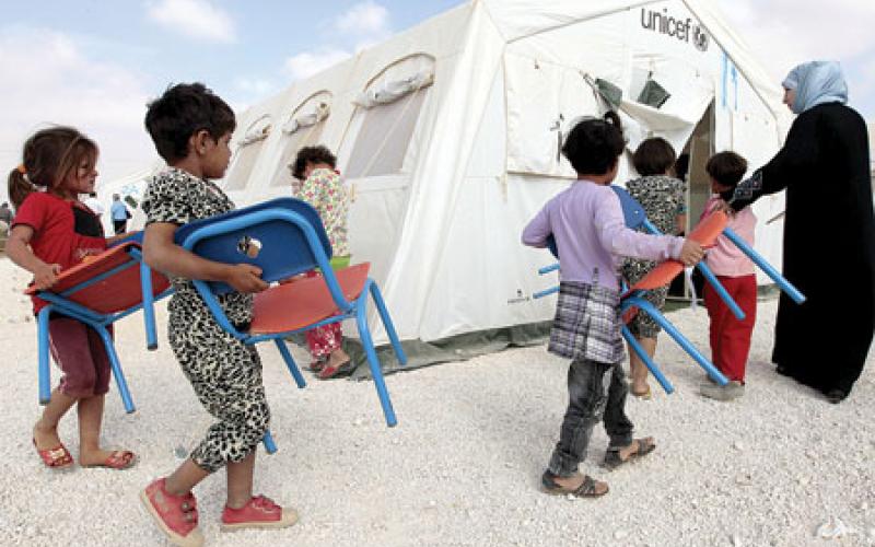 تقرير: نصف لاجئي الزعتري من الأطفال.. طي النسيان