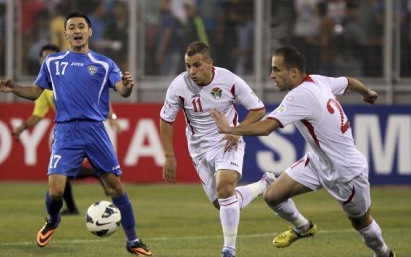 النشامى يتغلبون على الأوزبكيين بضربات الترجيح