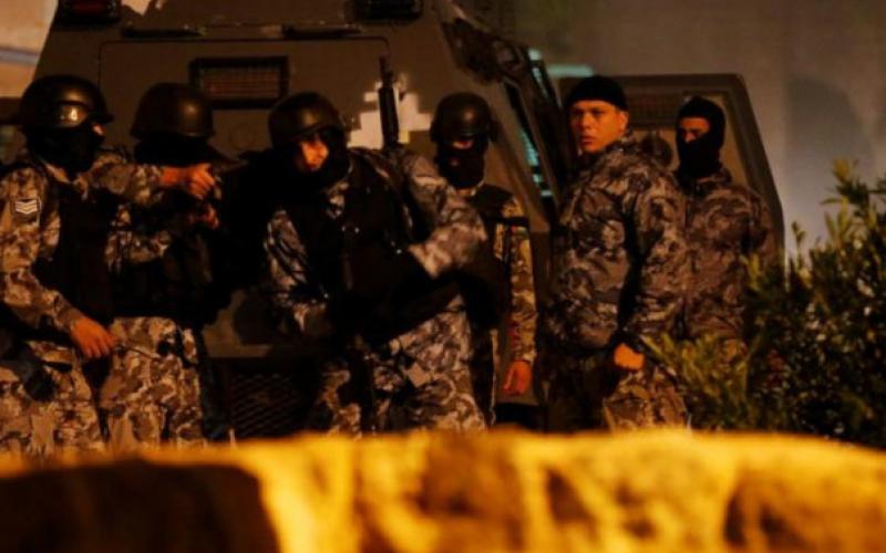 انتهاء عملية الكرك واستشهاد 4 من الأمن وإصابة 12 بينهم مدني