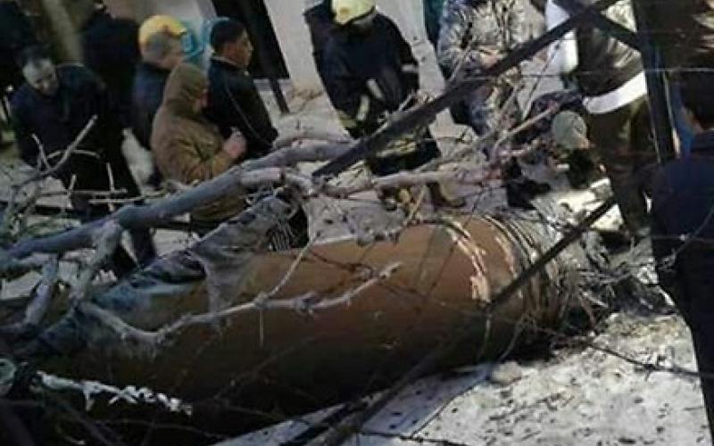 شظايا صواريخ سورية اعترضتها إسرائيل تسقط في اربد و"الصافي"