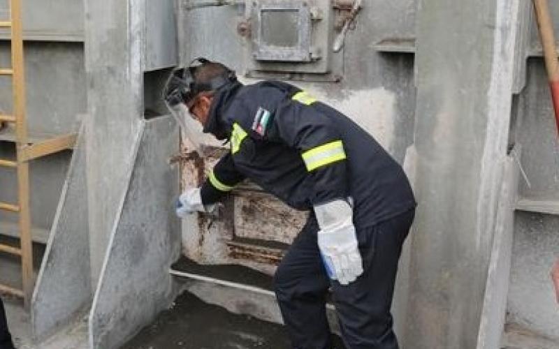 إتلاف كميات كبيرة من المخدرات المضبوطة