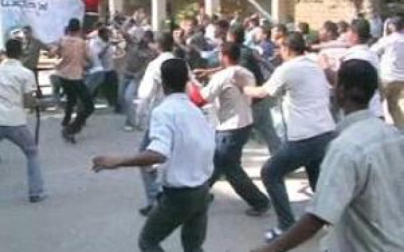 مشاجرة طلابية في كلية عمان الجامعية 