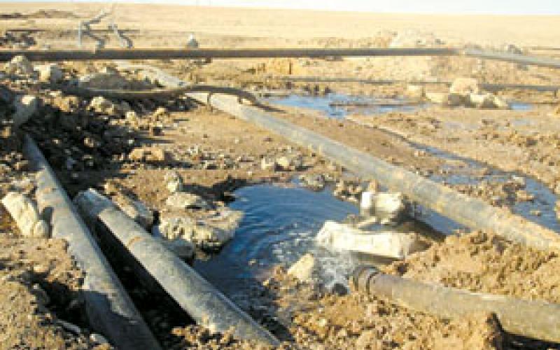 إنشاء شبكة للصرف الصحي في عرجان لحماية المصادر المائية من التلوث
