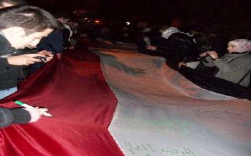 اعتصام شبابي تحية لـ"أحرار مصر"