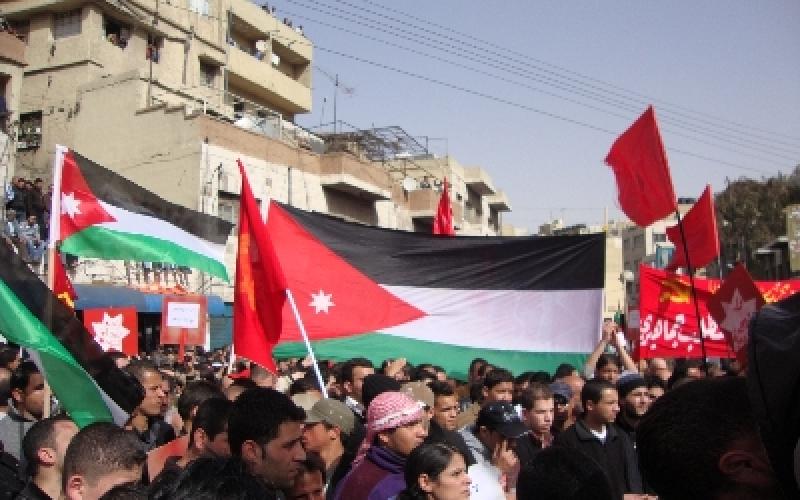 بالصور والصوت: مظاهرة الجمعة في عمان 