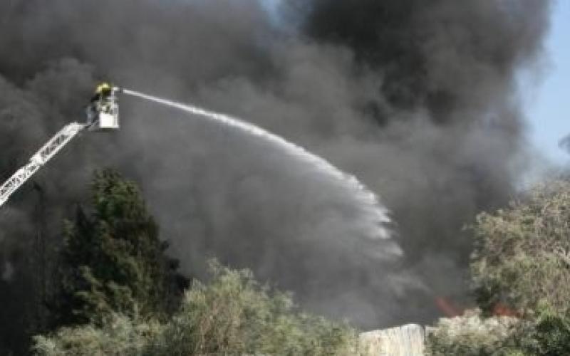 إخماد حريق بـ200 دونم بأحراج جرش 