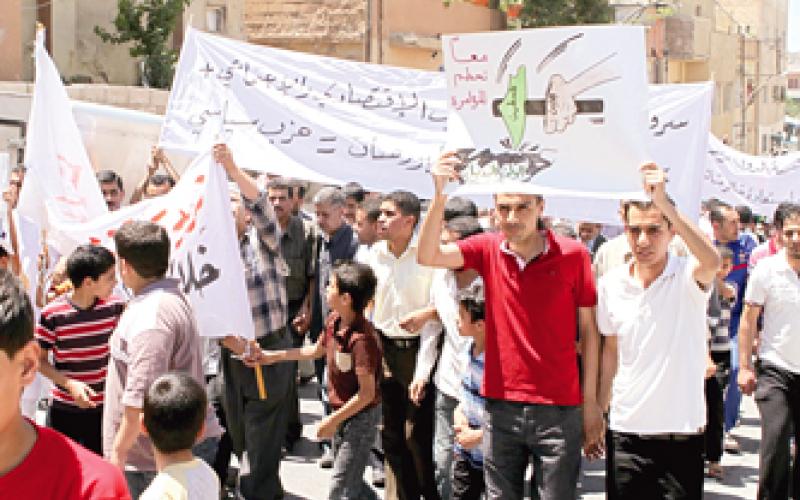 المحافظة وحي الطفايلة جبهة واحدة في مسيرات الجمعة