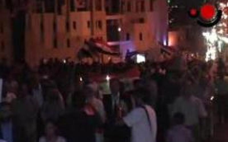فيديو..مسيرة شموع واعتصام أمام السفارة السورية لروح "زينب"
