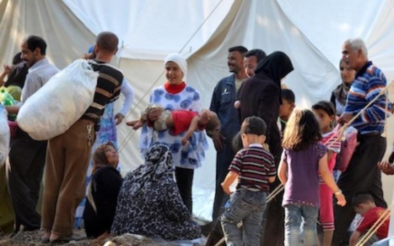 الرمثا: لاجئون سوريون يضربون عن الطعام