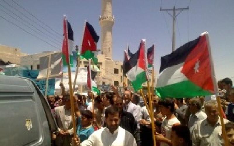 لا لرفع الأسعار، لا للفساد: مسيرة في الكرك