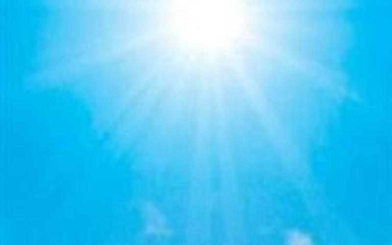 طقس معتدل الى حار حتى الجمعة 