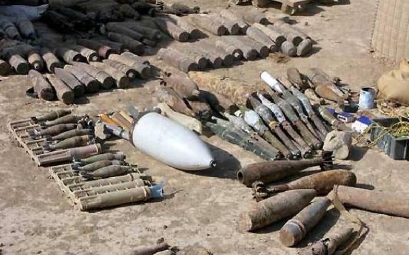 تفجير ذخائر عثر عليها في النصر 