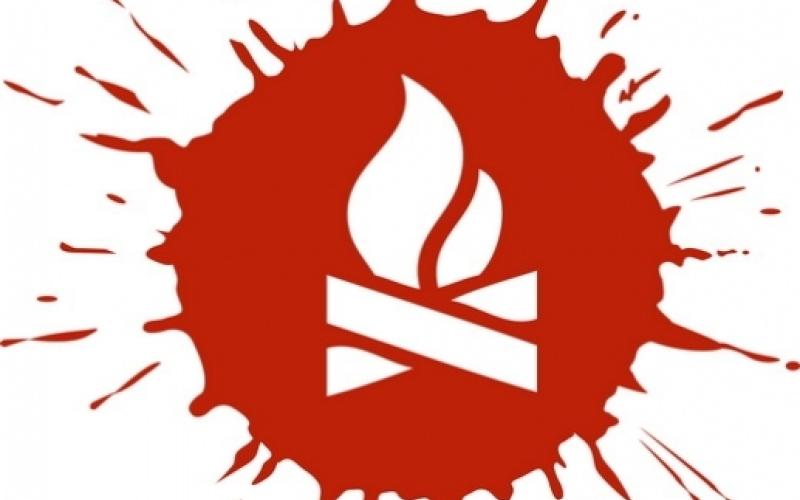 إخماد حريق محاصيل حقلية و أعشاب جافة