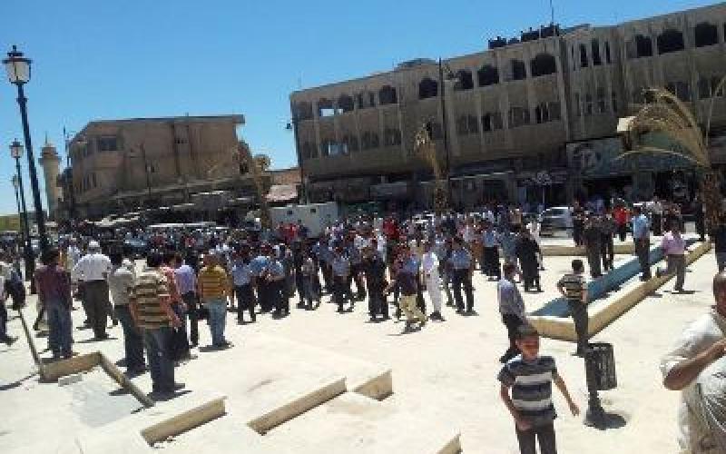 اعتداء على مسيرة جرش يمنع إكمالها