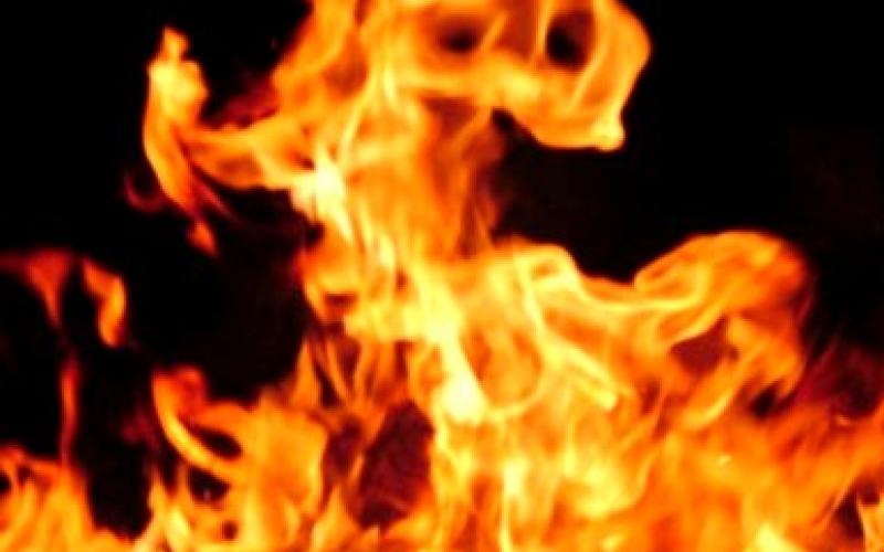 مخيم الحسين: إخماد حريق في مخبز 