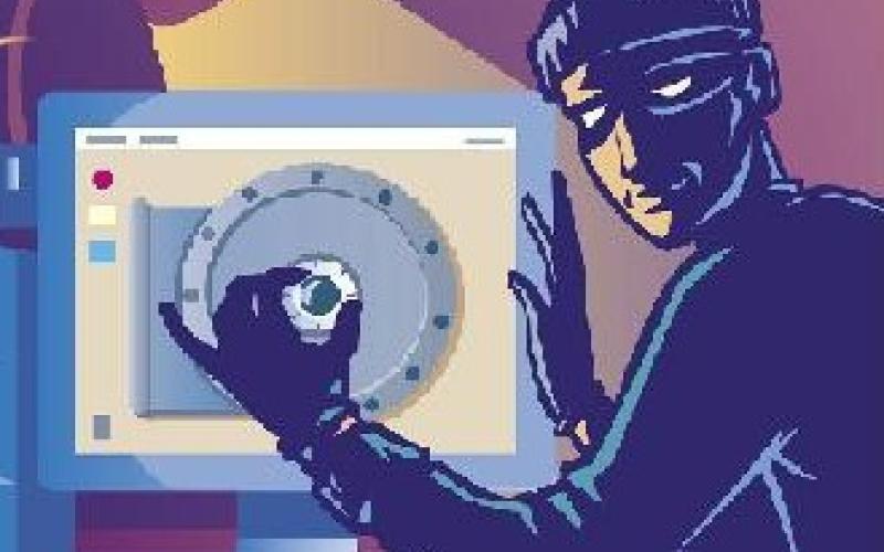 البحث الجنائي يلقي القبض على سارق الكتروني 