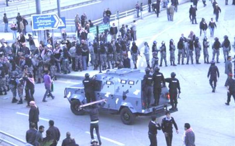 إنهاء اعتصام الداخلية واعتقال أحد المشاركين