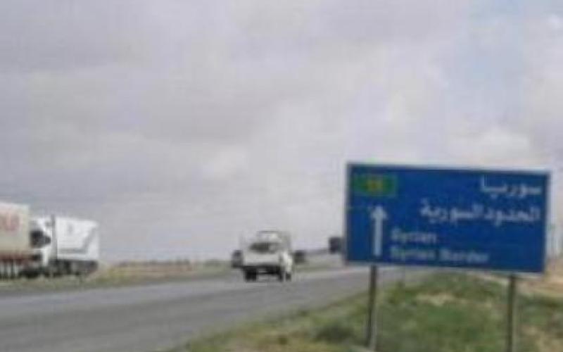 اصوات نيران على الحدود الاردنية السورية 