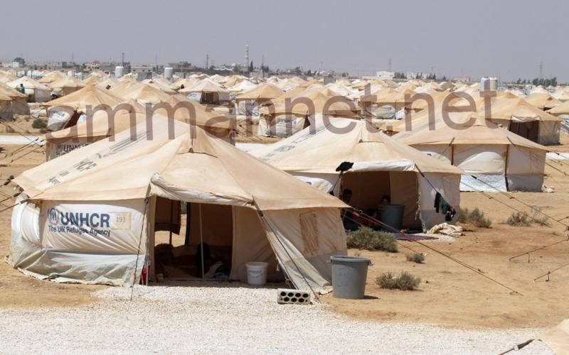 احداث شغب في الزعتري اثر رفض لاجئين الانتقال 