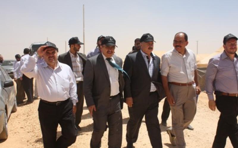 عبيدات: ضرورة نقل مخيم الزعتري لموقع آخر "صور"