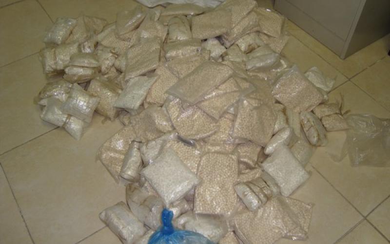 ضبط 728.8 كغم من المخدرات حتى نهاية تموز