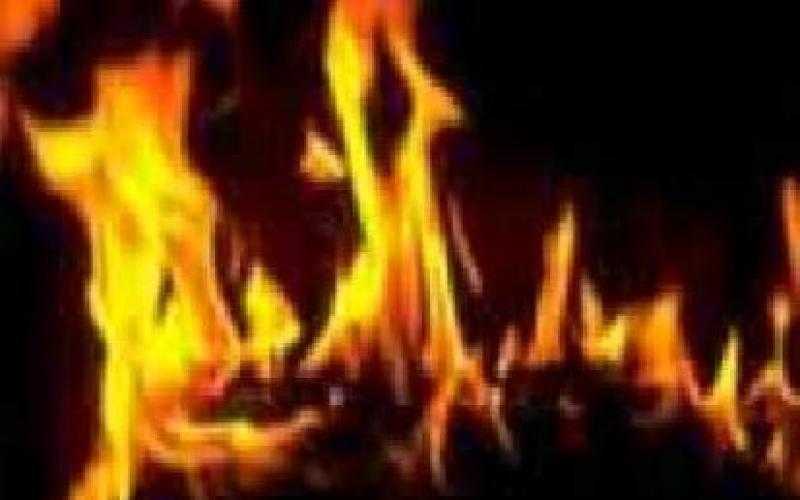 إخماد حريق في مسرح عمون