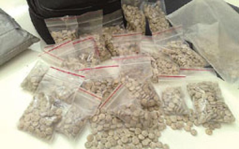 احباط تهريب 65 الف حبة كبتاغون