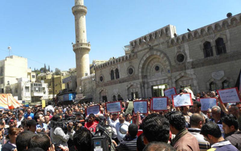 " الحرية للمعتقلين" فعالية امام الحسيني 