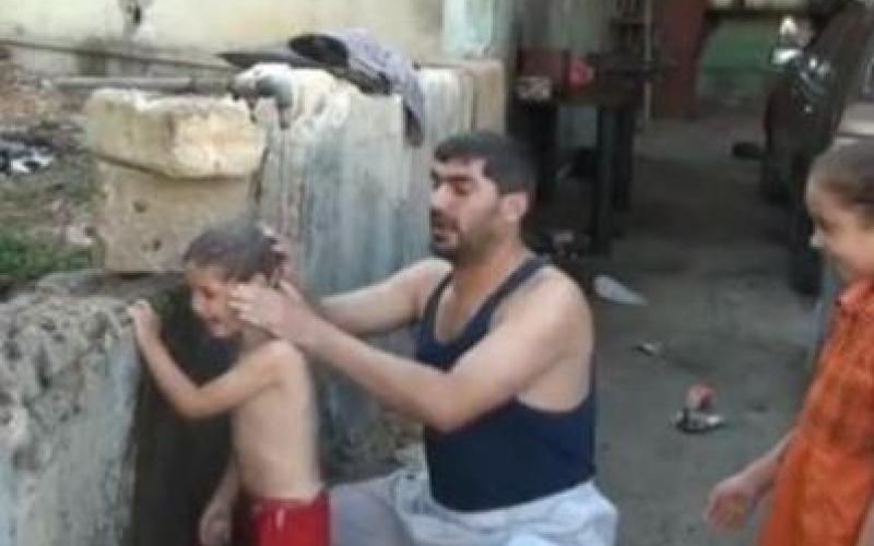 المياه ترد على قيام مواطن "بتحميم" اطفاله داخل سلطة الزرقاء- فيديو 